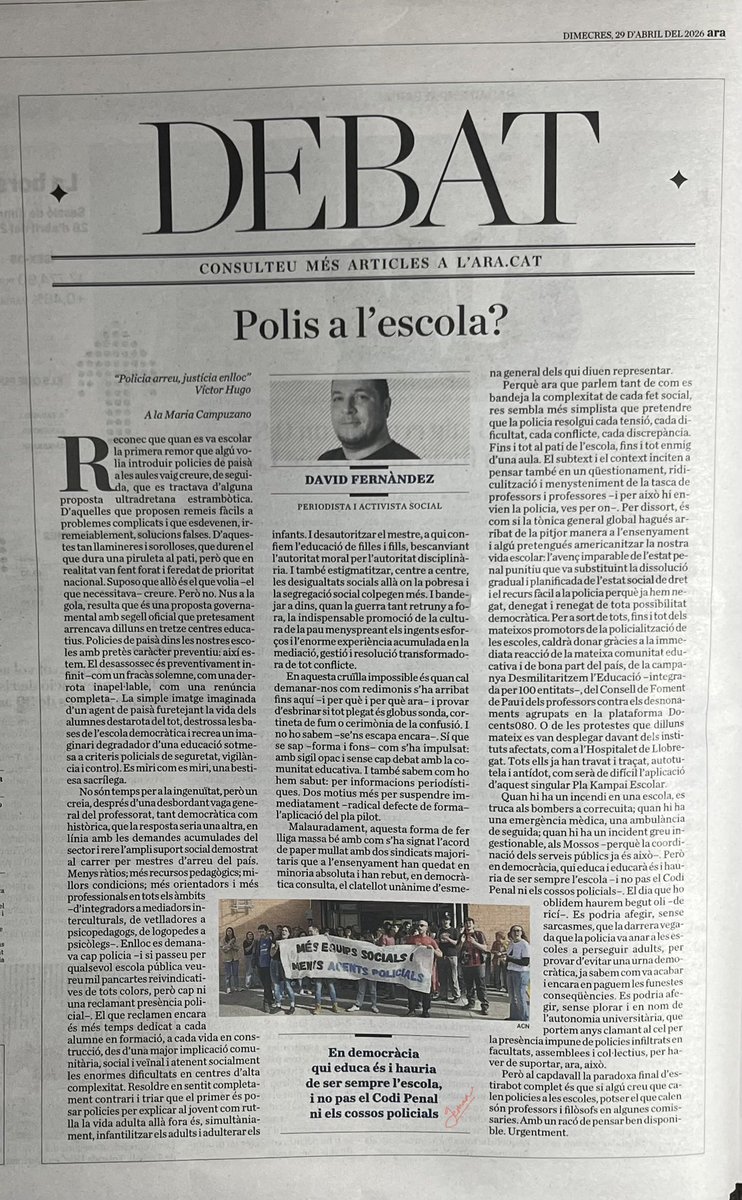 Gemma, ex-professora de filosofia a instituts tweet media