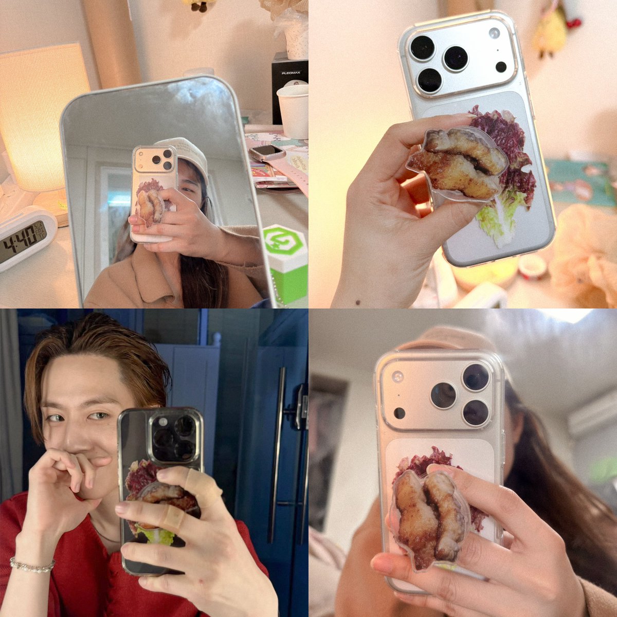 มันตารักกกก มีเคสหมูย่างใช้เเบบพี่ทหารเเล้ว 555555 🥬🥩💛 
<a href="/yugyeom/">김유겸</a>  #YUGYEOM