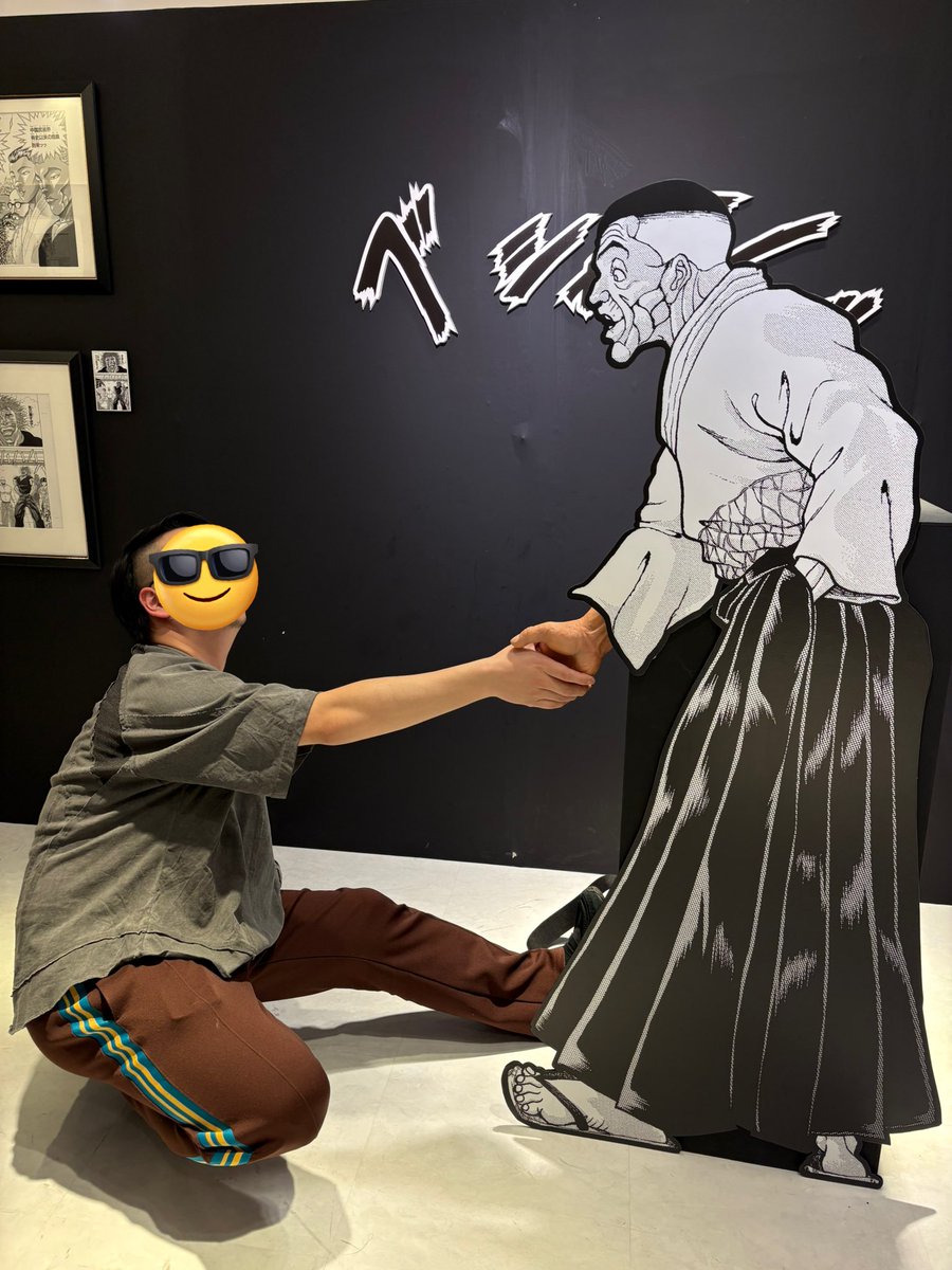 刃牙博 行ってきましたッッ！！ 原画はちょっとチョイス内容が謎な物が
