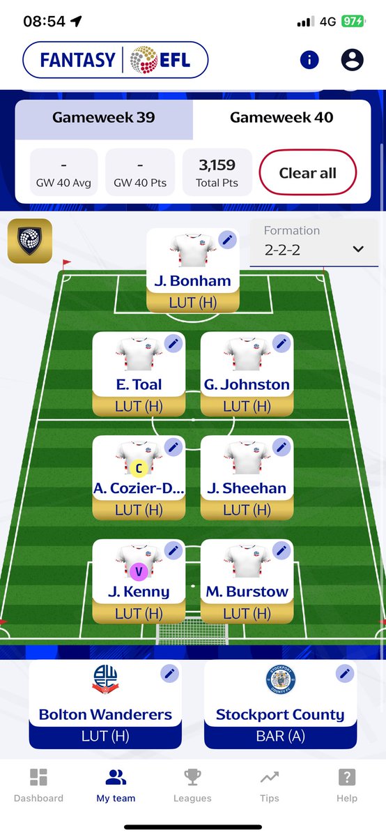 OFairall25621's tweet photo. @FEFLOfficial Win Win situation. If I do bad we’re in the playoffs. If I do good then I had a good Fantasy week https://t.co/ZX7qDaWJh2