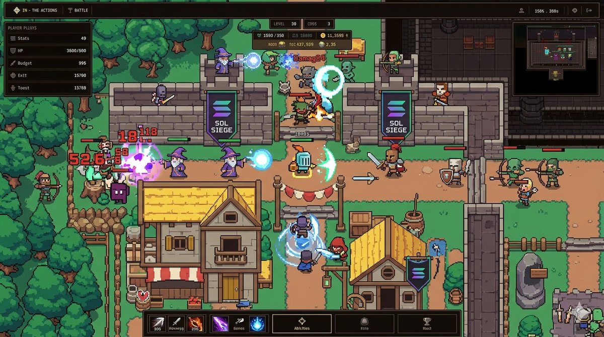 FLakomedi90226's tweet image. Ready for battle with @solsiege. ⚔️ The ecosystem is growing and the community is unmatched. Time to siege! 🚀🌕 #SolSiege #SolanaSummer