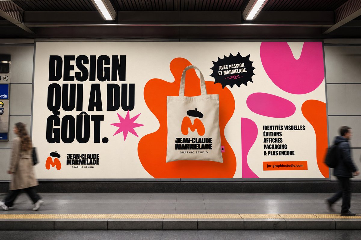 JakabArt's tweet image. Identité visuelle créative et ludique pour un studio graphique / Creative and playful visual identity for a graphic studio #design #graphic #brand
