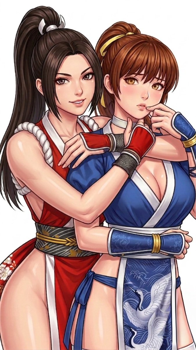 Liquid_belmont's tweet photo. I created this new image of Kasumi and Mai 💙❤️
The Kunoichi of Destiny and the Seductive Kunoichi!
#Kasumi #かすみ #Mai #Shiranui #不知火舞 #ブイブイ #DOAXVV #DOAX #virtualphotographygamers #VirtualPhotography #SFW #DOA #KOF #SNK #FGC #digitalart https://t.co/J2uJUSf0Ic