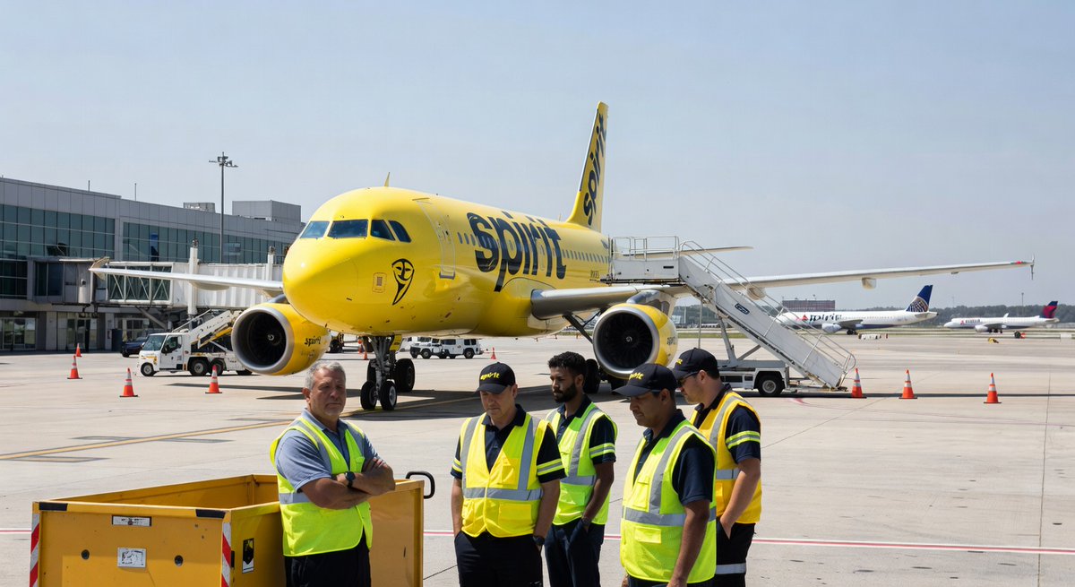 EuroNewsdotCo's tweet image. Spirit Airlines is shutting down operations immediately—all flights canceled, stay away from airports! Financial strain grounds the ultra-low-cost carrier for good.  
#SpiritAirlines #AirlineShutdown #TravelAlert

euro-news.co/markets/spirit…