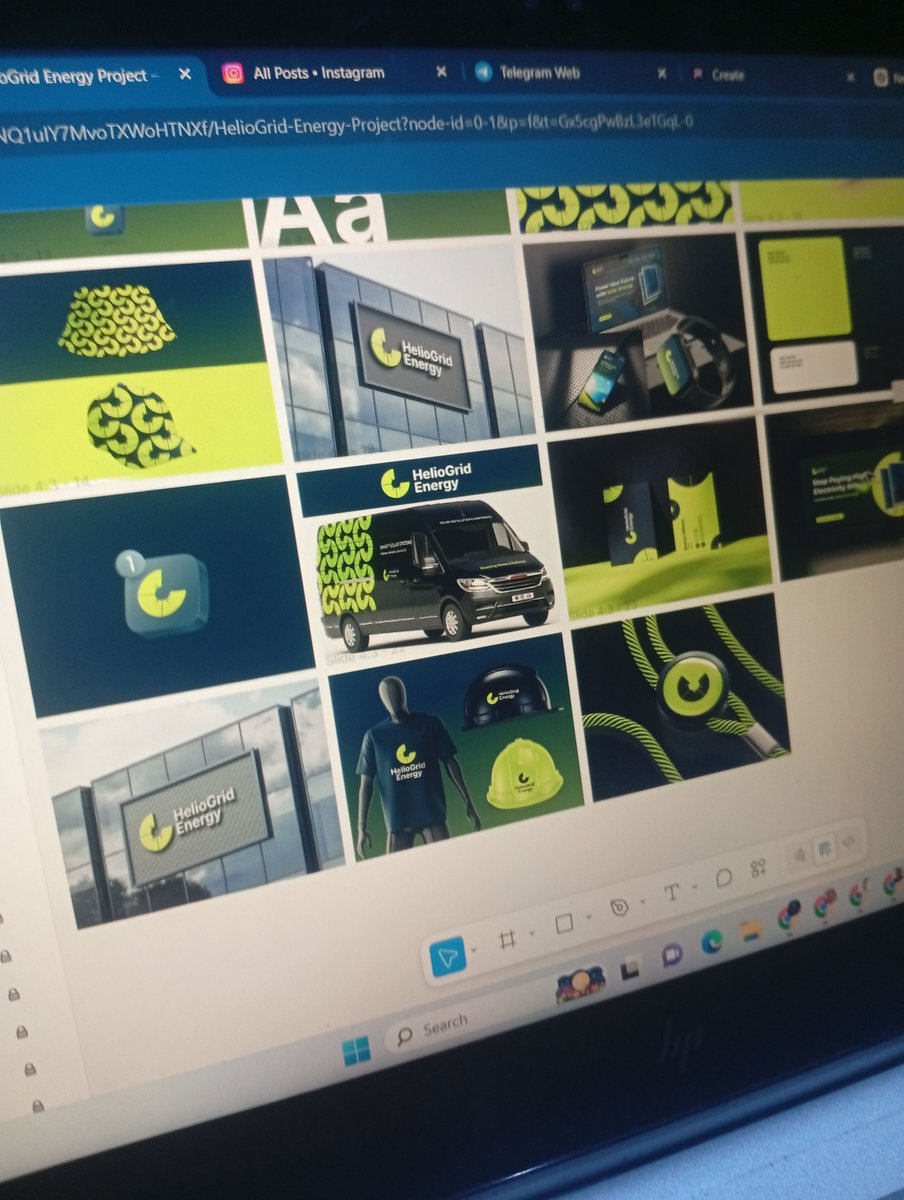 bratondesign's tweet image. Designed a full brand identity for 
HelioGrid Energy ⚡🌿

Logo. Typography. Pattern. Mockups.
Every single detail thought through.

This is what a real brand system 
looks like 👇

Want this for your business?
📩 DM me "BRAND"

#BrandIdentity #LogoDesign #GraphicDesign
