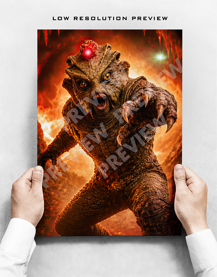 TheZeroRoomLtd's tweet photo. https://t.co/pZL3FwBEfY

Emerging from the depths where time forgot them… the Silurians rise 🔥🐍

This cinematic design captures one of Doctor Who’s most iconic reptilian species in full attack mode — scales glistening under volcanic light, third eye blazing with ancient intelligence, and claws reaching straight through the frame. A perfect blend of primal power and sci-fi menace, bringing Earth’s original rulers back to life.

Printed in rich detail, this piece leans into that intense, cinematic atmosphere — heat, danger, and raw survival energy.

Are they monsters… or rightful heirs to the planet? 👁️

#DoctorWho #Silurian #DoctorWhoArt #SciFiArt #GeekArt #Whovian #CreatureDesign #MonsterArt #PosterDesign #CultTV #SciFiPoster #FanArt #TheZeroRoom #DoctorWhoFans #AlienDesign