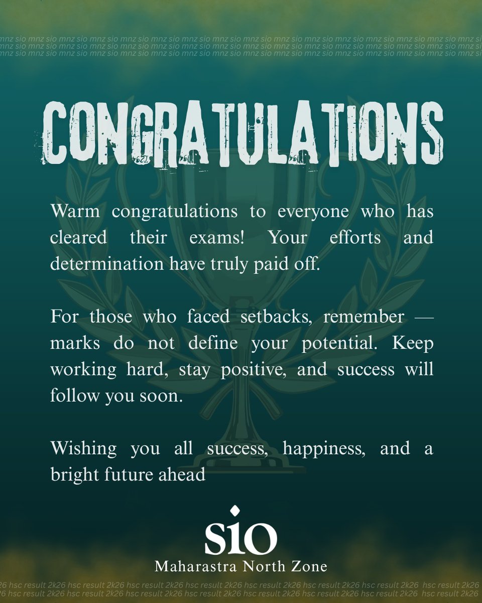 mnzsio's tweet photo. Congratulations to all students who have successfully cleared their examinations.
Your dedication &amp; hard work have truly paid off.
We also encourage those who faced setbacks to stay determined success comes with perseverance.
Wishing everyone a bright and successful future ahead https://t.co/jrdgbxKbXR