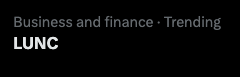 HappyCatKripto's tweet photo. LUNC is trending again on business and finance.📈 https://t.co/U23JD73mp9
