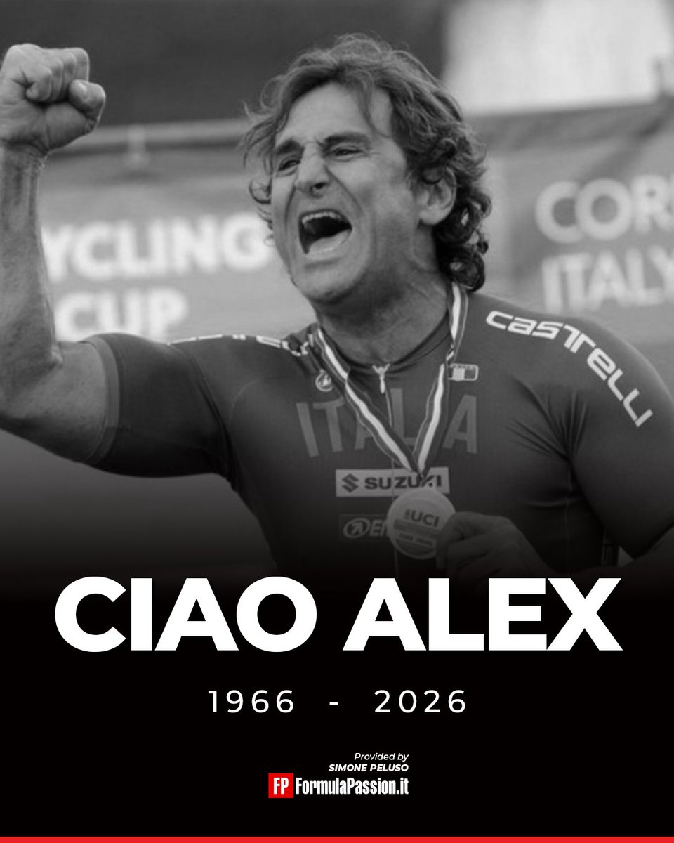 PelusoF1's tweet photo. Alex Zanardi ci ha lasciato oggi, dopo aver combattuto a lungo a causa del terribile incidente in handbike del 2020.

Simbolo di tenacia, resilienza e resistenza, lascia un vuoto incolmabile in tutti noi dopo aver dato al mondo intero un grande insegnamento: NON MOLLARE MAI.

Grazie Alex, ci mancherai 💔

#zanardi
