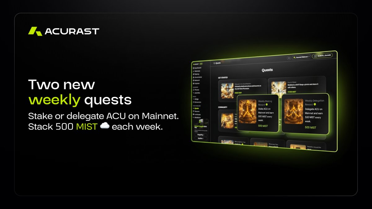 Acurast tweet media