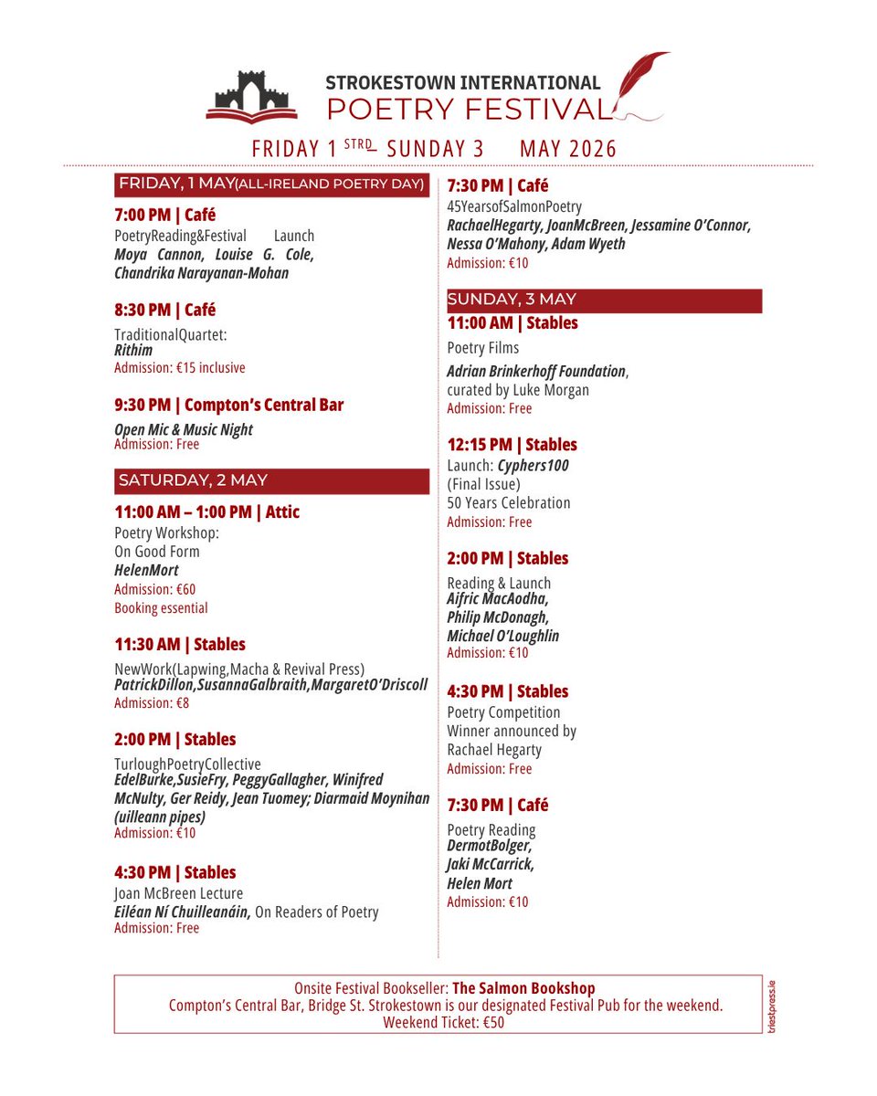 Dedalus Press tweet media