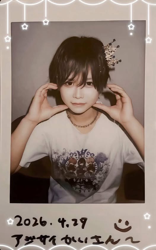 ka__chan___'s tweet photo. AZiSAi解散ライブ
🗓️2026.4.27
📍新宿STAR CRANE
AZiSAiでの活動お疲れ様でした *˙︶˙*)ﾉﾞ https://t.co/qb7wbSzRm7
