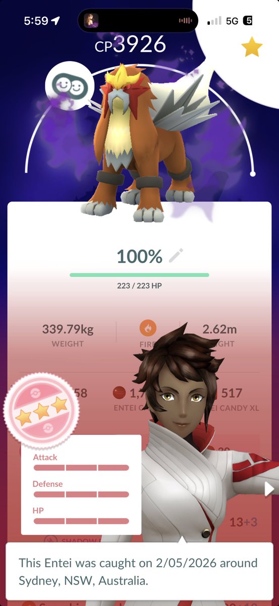 danielnunchuck's tweet photo. Hundo Entei 😈 https://t.co/IOw0tPChba