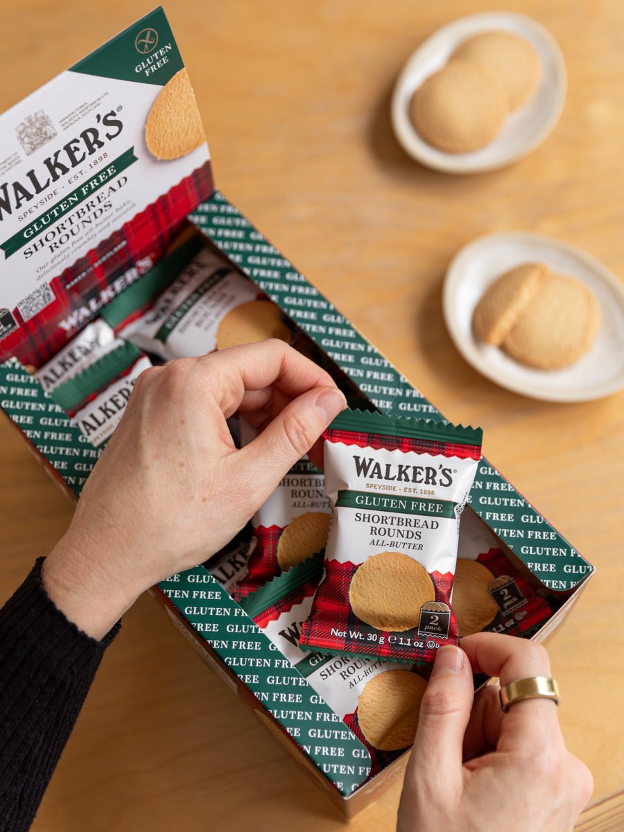 Shortbread's tweet image. A thoughtful gift for someone who follows a gluten free lifestyle, with a range made with the same care and attention as our classic recipe.

Use code ‘GF15’ for 15% off the range this May.

#WalkersShortbread #ScotlandAtItsFinest #GlutenFree #CoeliacAwarenessMonth