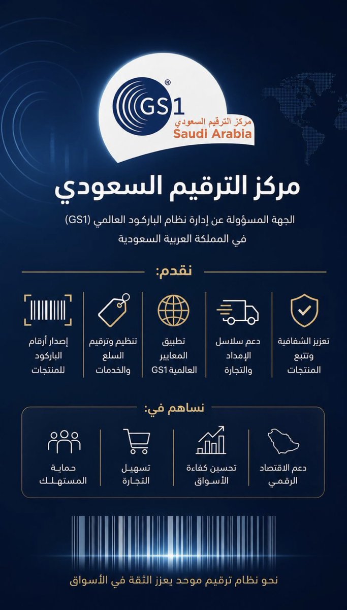 GS1 Saudi Arabia مركز الترقيم السعودي tweet media