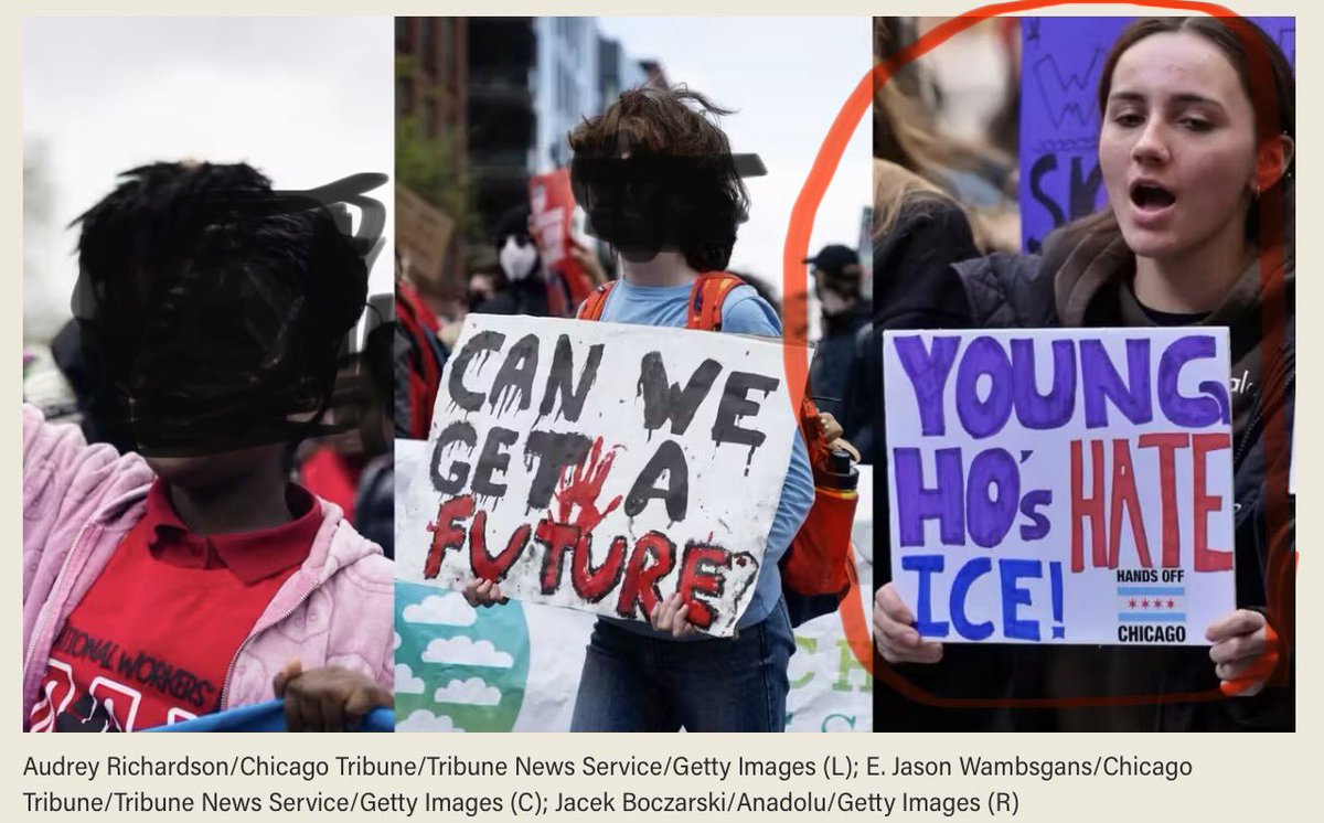 ChazMc1's tweet image. Her parents must be proud, 2026 feminism! #democRATS #Chicago #Feminism #MayDay