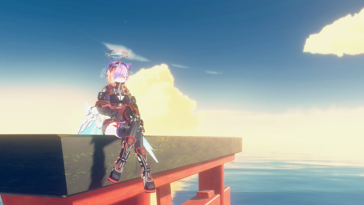 Noxaryo's tweet image. Waiting so long... 
(Also is my new avatars yipeeee :3)
-----------------------
#vrchat #photo #vrchatpicture