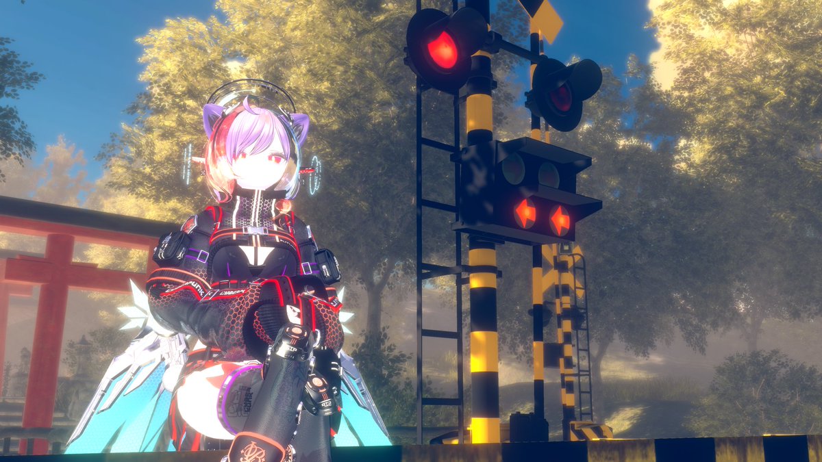 Noxaryo's tweet image. Waiting so long... 
(Also is my new avatars yipeeee :3)
-----------------------
#vrchat #photo #vrchatpicture