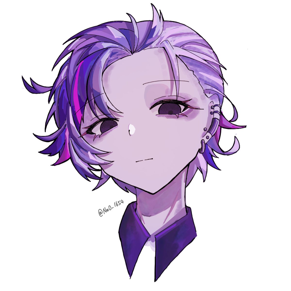 NeO_1654's tweet photo. 絵チャ産不破湊 https://t.co/7Xh2ALr5QK