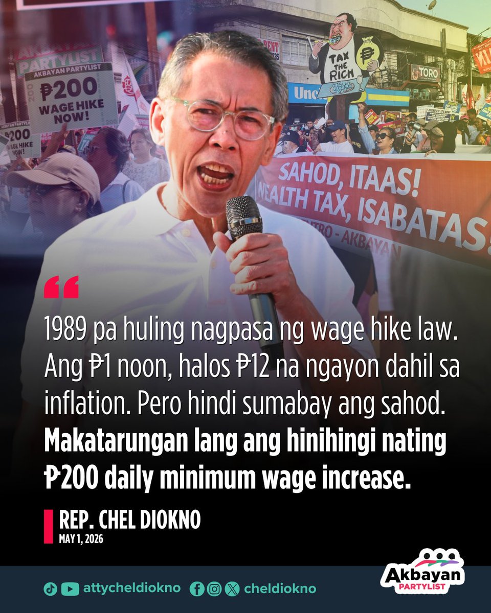 Chel Diokno tweet media