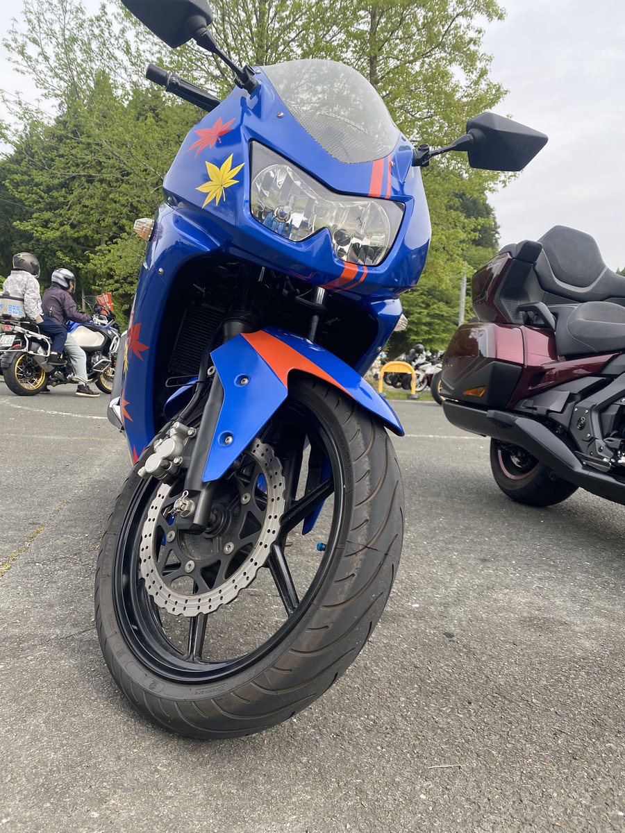 nyankoya85's tweet photo. 久々にKAEにゃんのNinjaを強奪して
軽く走りに行ってきた。
やっぱ、バイクは気持ちいいな〜

#MapleRacing 
#にゃんこ屋 https://t.co/TJ0wSyzOCd