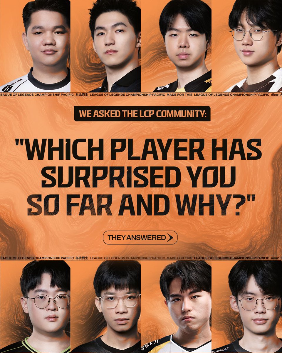 Threads Lcp Video We asked the LCP casters and co-streamers, which player has surprised ...