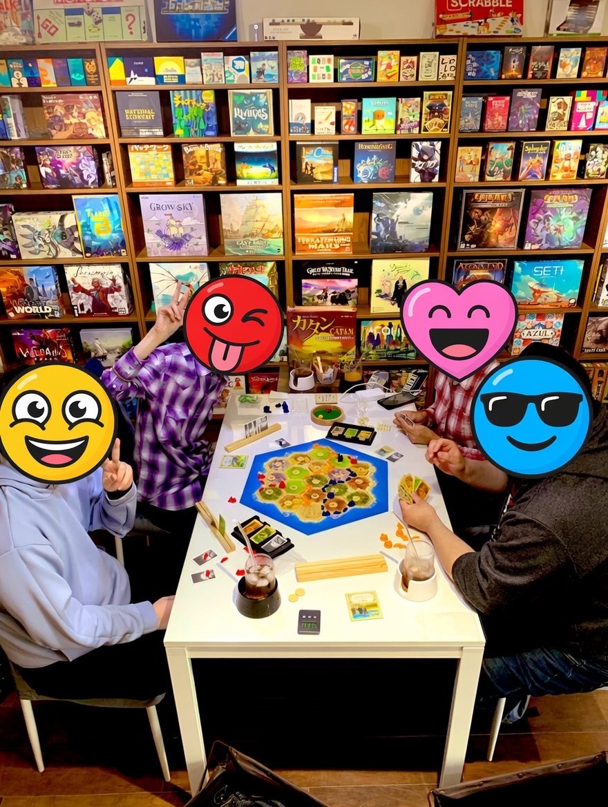 Boardgamebu's tweet photo. カタンオープン開催致しました٩( 'ω' )و
当店の代表者様も本戦に出場致します♪
楽しんで来て下さい〜！ https://t.co/Q80ZK5l81q
