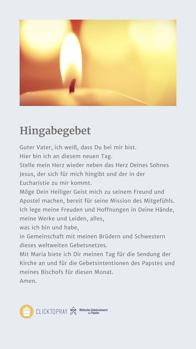 Click To Pray | Das Video vom Papst tweet media