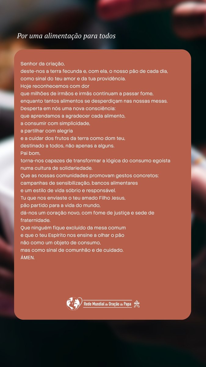 Click To Pray | O Video do Papa tweet media