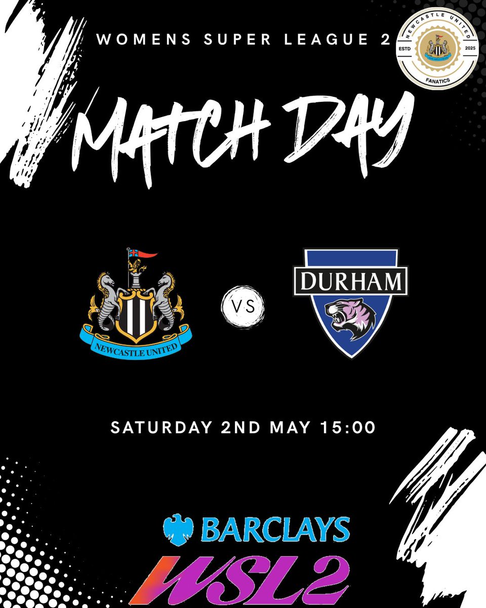 NufcFanatics's tweet image. MATCH DAY Our ladies end their season st home today. Hoping they can finish it with a win

 #NUWFCFans #Nuwfc #WSL2