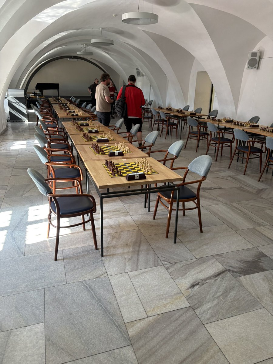 LiborCapak's tweet photo. after a year, a chess tournament again. https://t.co/pIkg7abJMt