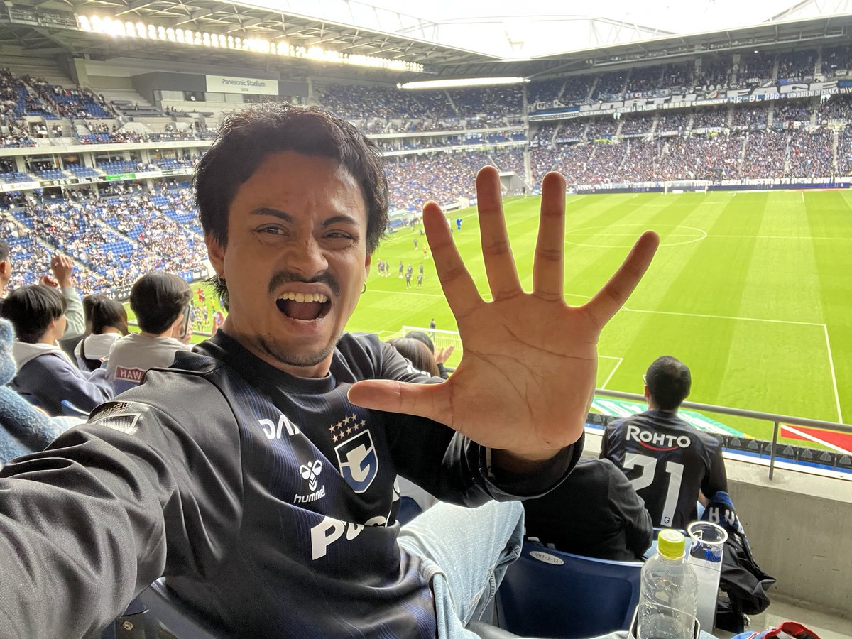 えぐすぎる！！！！！！！

最高！！

5！！！！！！

#ガンバ大阪