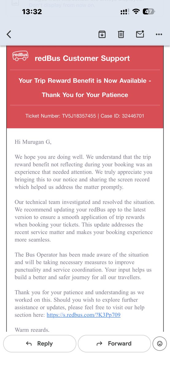 murugan9962's tweet photo. @redBus_in @redBus_in two times I have reinstalled the redbus app https://t.co/pxuRDOd7F3
