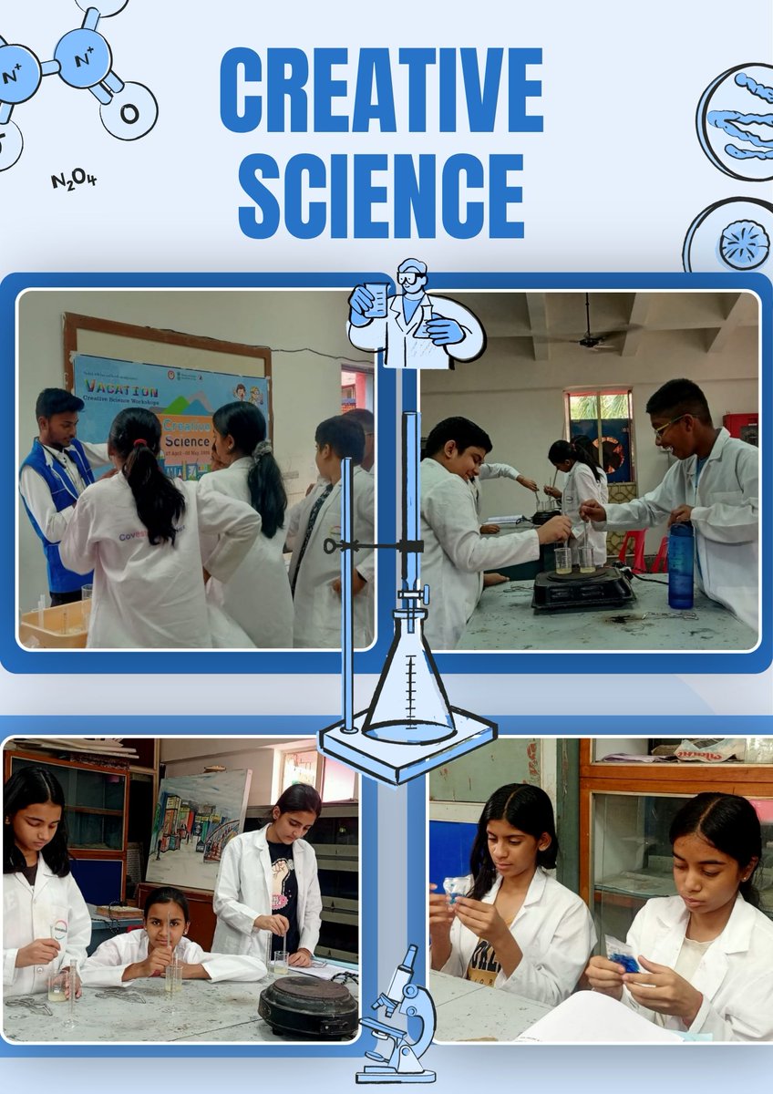 RamanCentre's tweet image. 🎨🔬 Creative Science Workshop in action! 
Blending imagination with hands-on experiments ✨🌈
At @RamanCentre, a unit of @ncsmgoi  @MinOfCultureGoI 

#CreativeScience #STEM #HandsOnLearning #RamanScienceCentre