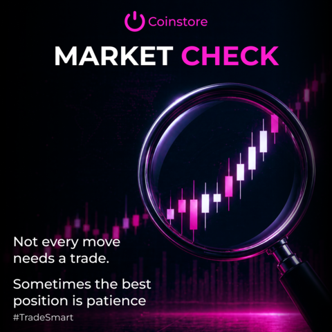 CoinstoreExc's tweet image. Chasing every move? ❌
That’s how you lose focus

Wait for your setup 🎯
Not your emotions 😌
#TradingDiscipline #Crypto #StaySharp