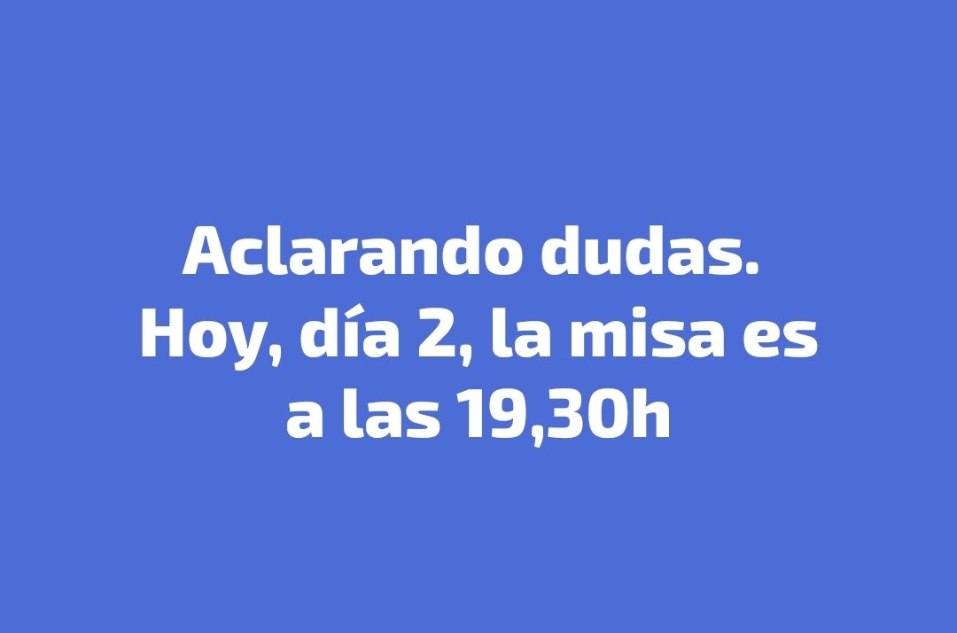 Unidad Parroquial. Santiago-San José Obrero (@santiagosjoseav) on Twitter photo 