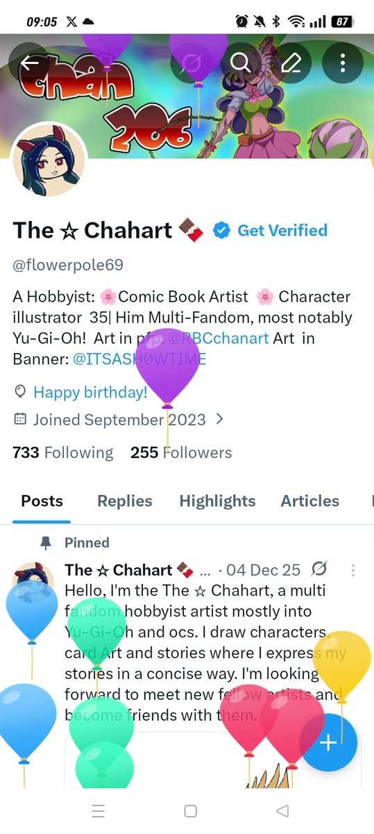 The ☆ Chahart 🍫 tweet media