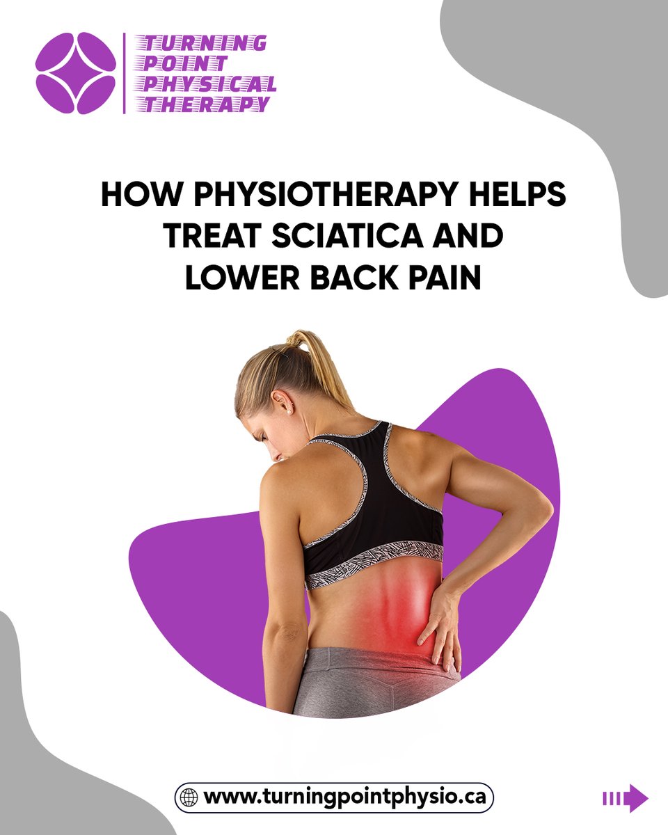 _TurningPointPT's tweet image. Back pain or sciatica slowing you down?
Physiotherapy helps reduce pain, ease nerve irritation, improve mobility, and strengthen your core—so you can move with confidence again. Start your recovery today.
#BackPain #Sciatica #Physiotherapy #chronicpain #Health
