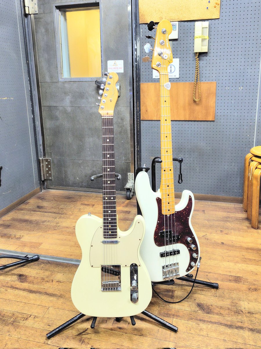 clamato244's tweet image. 今日もビシッと弾きますか٩(๑´3｀๑)۶🎸
#Fender #Telecaster #PrecisionBass #Guitar #Bassguitar #MissingPeace