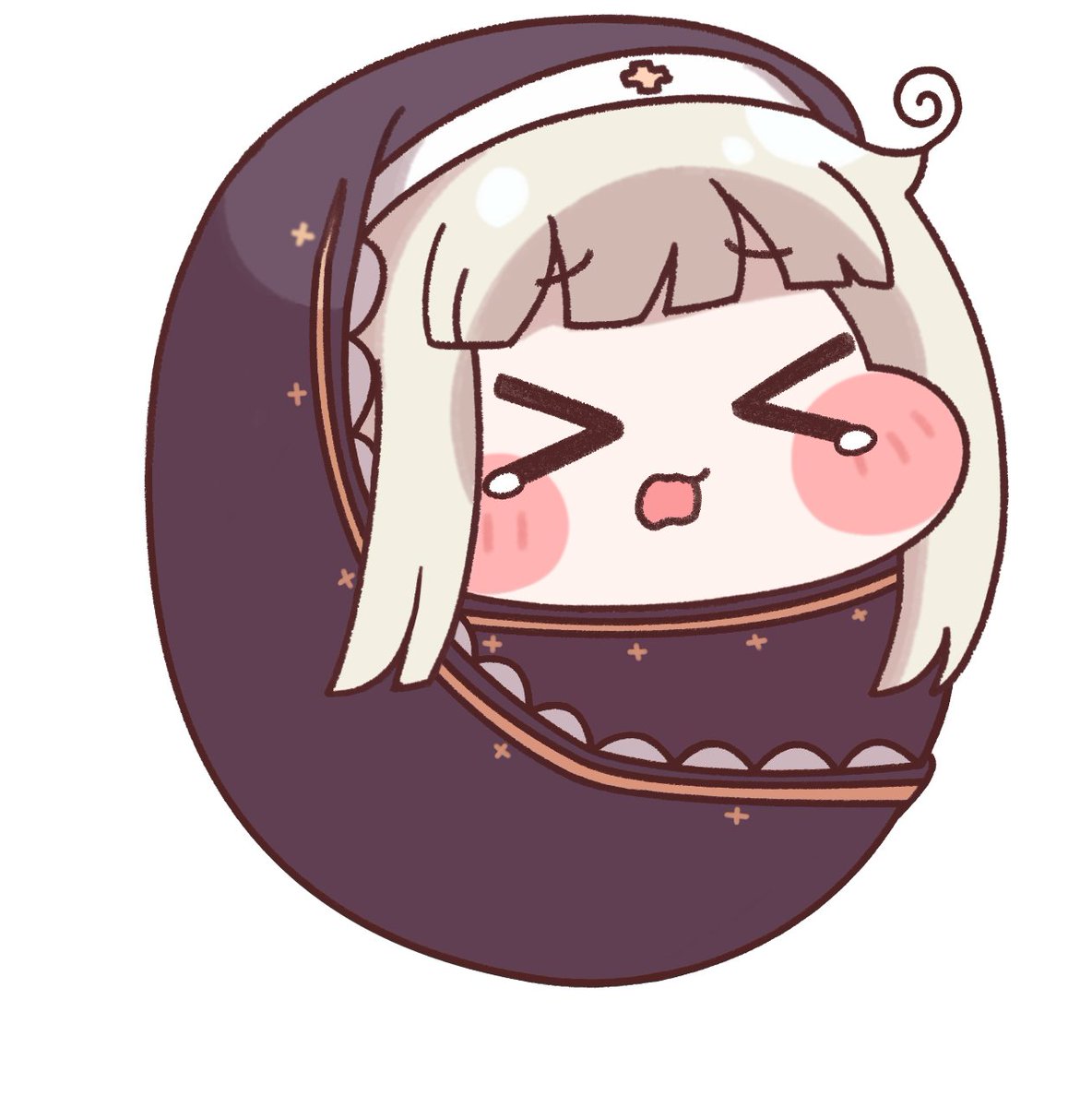 TIMEIsMuchEnerG's tweet photo. @RyO03374506 かわいいおくるみｽﾋﾟｷ、ありがとうござ��ます！もう少しｽﾋﾟｷを可愛くて絵を自然に修訂してみました。座った姿はおまけです。#トリッカル #スピキ #ｽﾋﾟｷ https://t.co/hjXT1TTkDT
