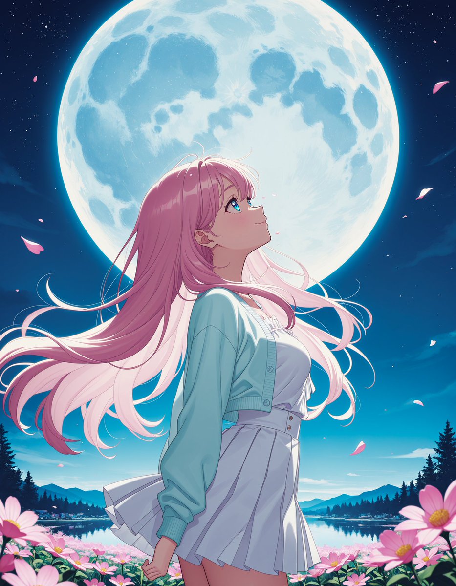 ムーン様♡ありがとうございます♡ 土曜日お疲れさまでした🍀 今夜は満月🌕 5月の満月は「フラワームーン