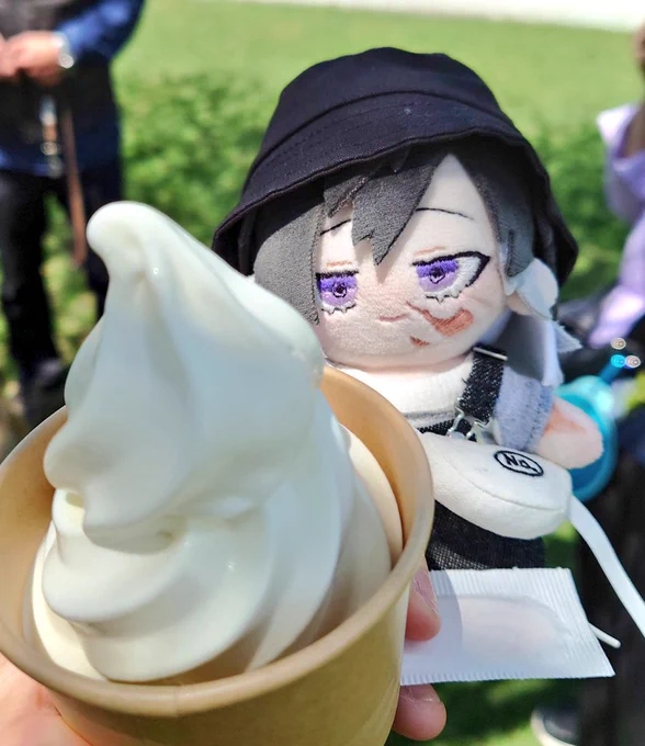 ソフトクリームだよ、じきゅぬい