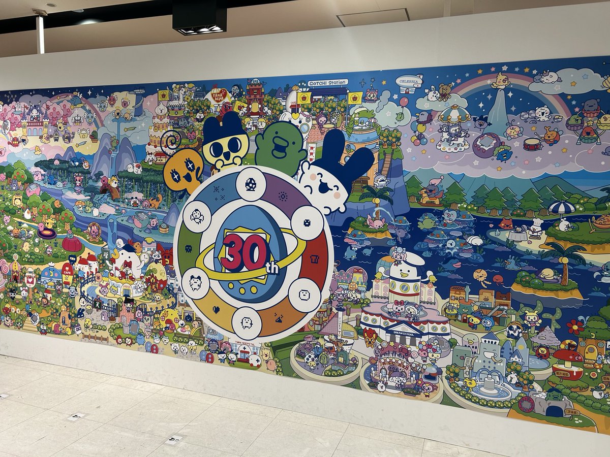 chiparu69's tweet photo. 大たまごっち展行ってきた🥰 https://t.co/O1GGK51G7I