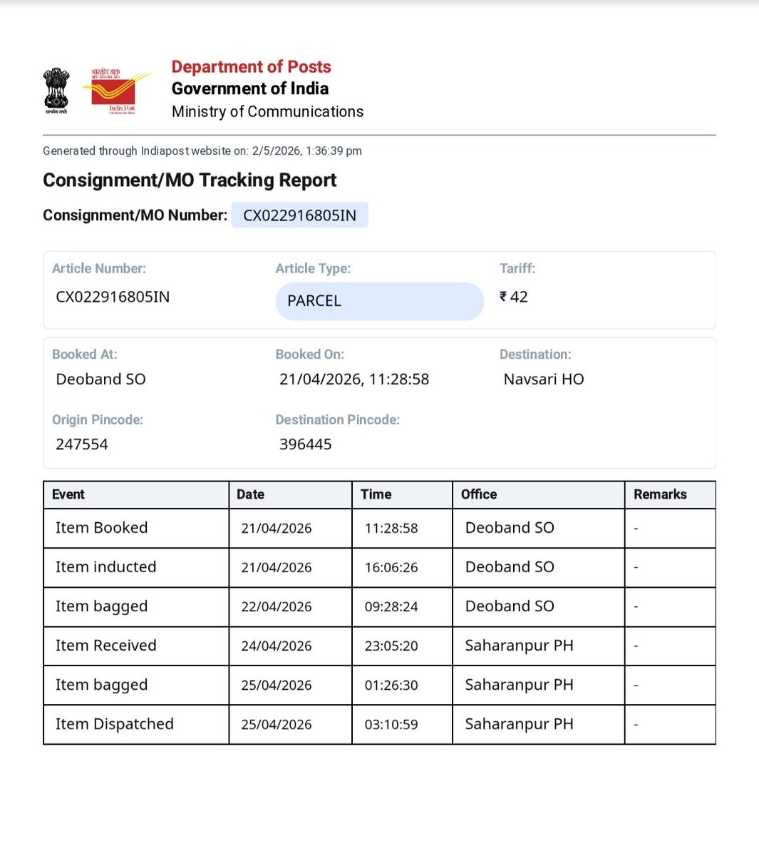 Muhammad_Khan10's tweet photo. Hello @IndiaPostOffice Ye Parcel Kiye Hui. 10-11 Din Ho Gaye. Abhi Tak Nahi Pahuncha... Aur Last 1 Week Se Koi Update Nahi Kai Kaha Pahuncha Hai... Please Help me. https://t.co/L7C63fYndN