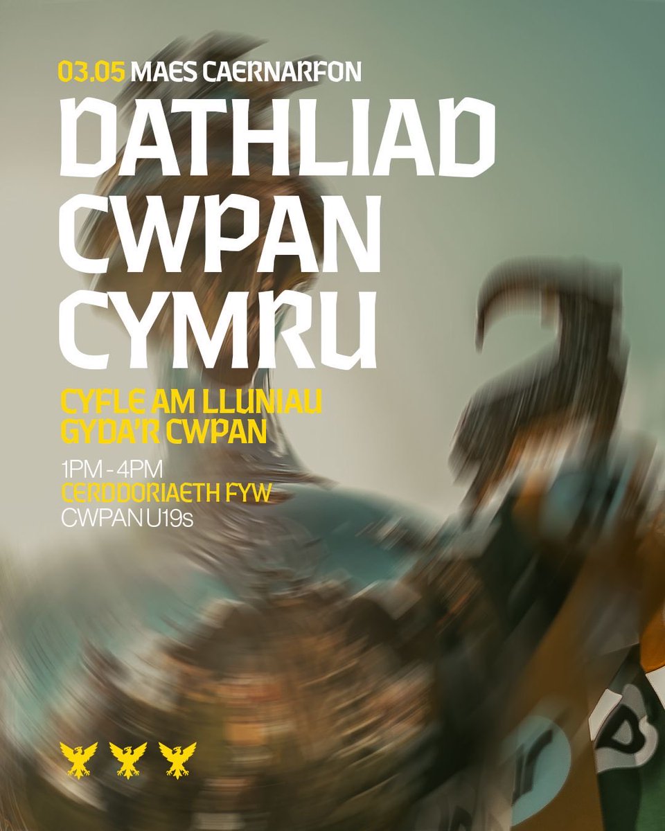 CaernarfonTown's tweet photo. FORY | TOMORROW 🏆🎉
📍Y Maes, Caernarfon https://t.co/2mgk6uiIJZ