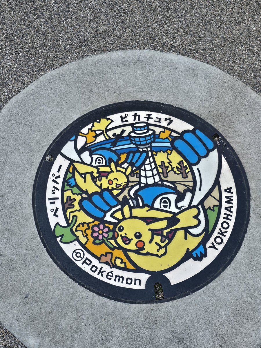 _murumuru's tweet photo. ポケふた散策in横浜
#ポケモン
#ポケふた https://t.co/qFT0U3Rx5q