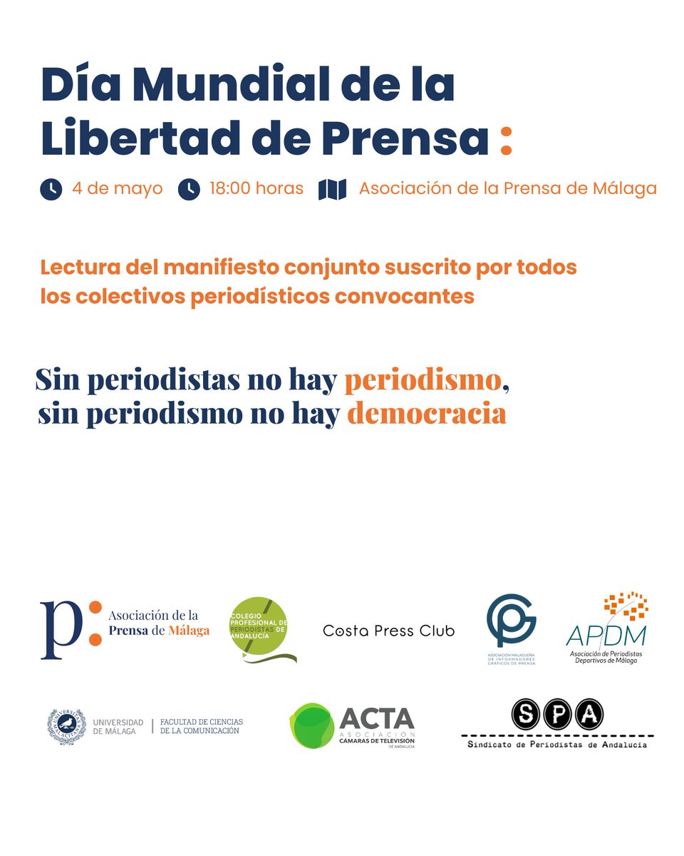 Asociación de la Prensa de Málaga tweet media