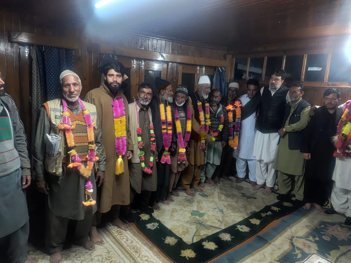 JKNC_'s tweet photo. A significant political gathering was held at Nachiyan, Karnah, where a large number of workers from BJP, PDP, and Apni Party joined under the dynamic leadership of Hon'ble MLA Javaid Mirchal. This mammoth joining reflects rising public trust, strong unity, and overwhelming support for development and visionary leadership across Karnah.