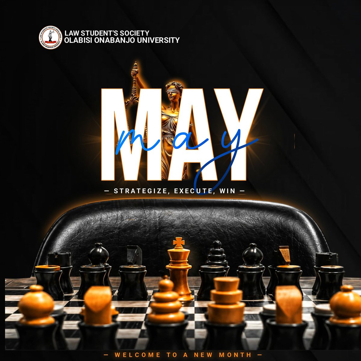 lawssoou's tweet photo. Welcome to the Month of May, LSSites.⚖️🤍

May this month bring clarity in your pursuits, strength in your preparation, and excellence in your execution. 

As we step into a new chapter, may every effort be purposeful, and every outcome rewarding.

Strategize. Execute. Win. https://t.co/ZD15oGKWFI