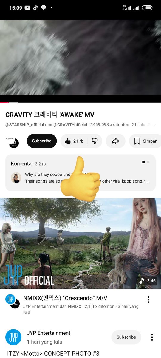 youngh_wa's tweet photo. @UniverseofVITY Selamat atas perilisan karya barunya. Semoga comeback ini sukses besar dan dicintai banyak orang
@hunncha @kim_hyey0o0n @hyem99mu
#CRAVITY_ReDeFINE_TODAY
#CRAVITY_COMEBACK https://t.co/bw7DB8BNRc